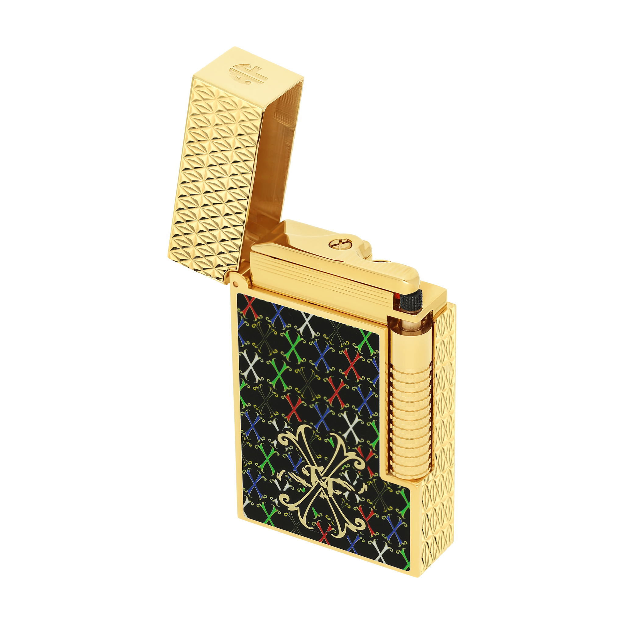 Briquet laqué