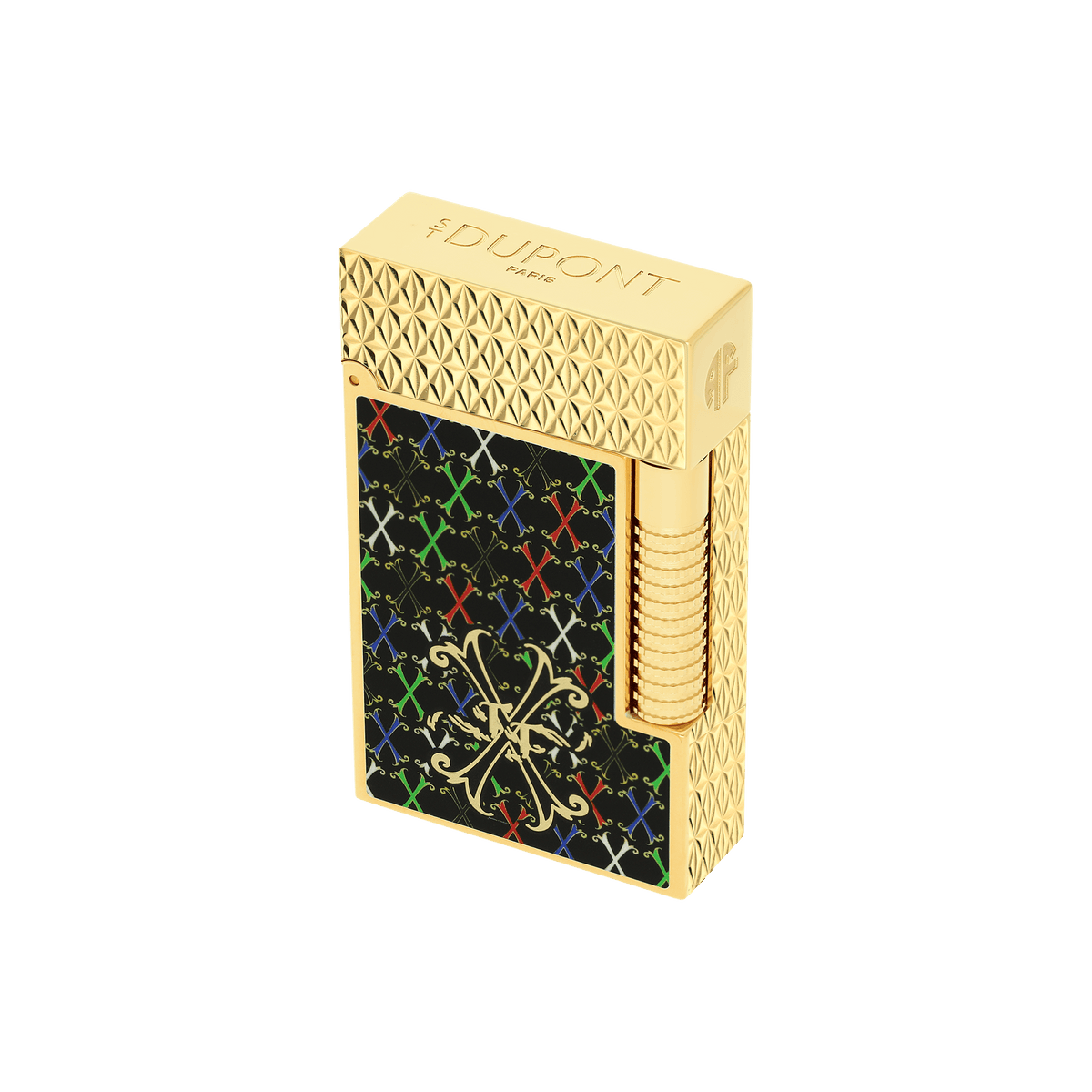 Briquet laqué art - of - fire Collection_Fuente color_multicolor 5 - S.T. Dupont France