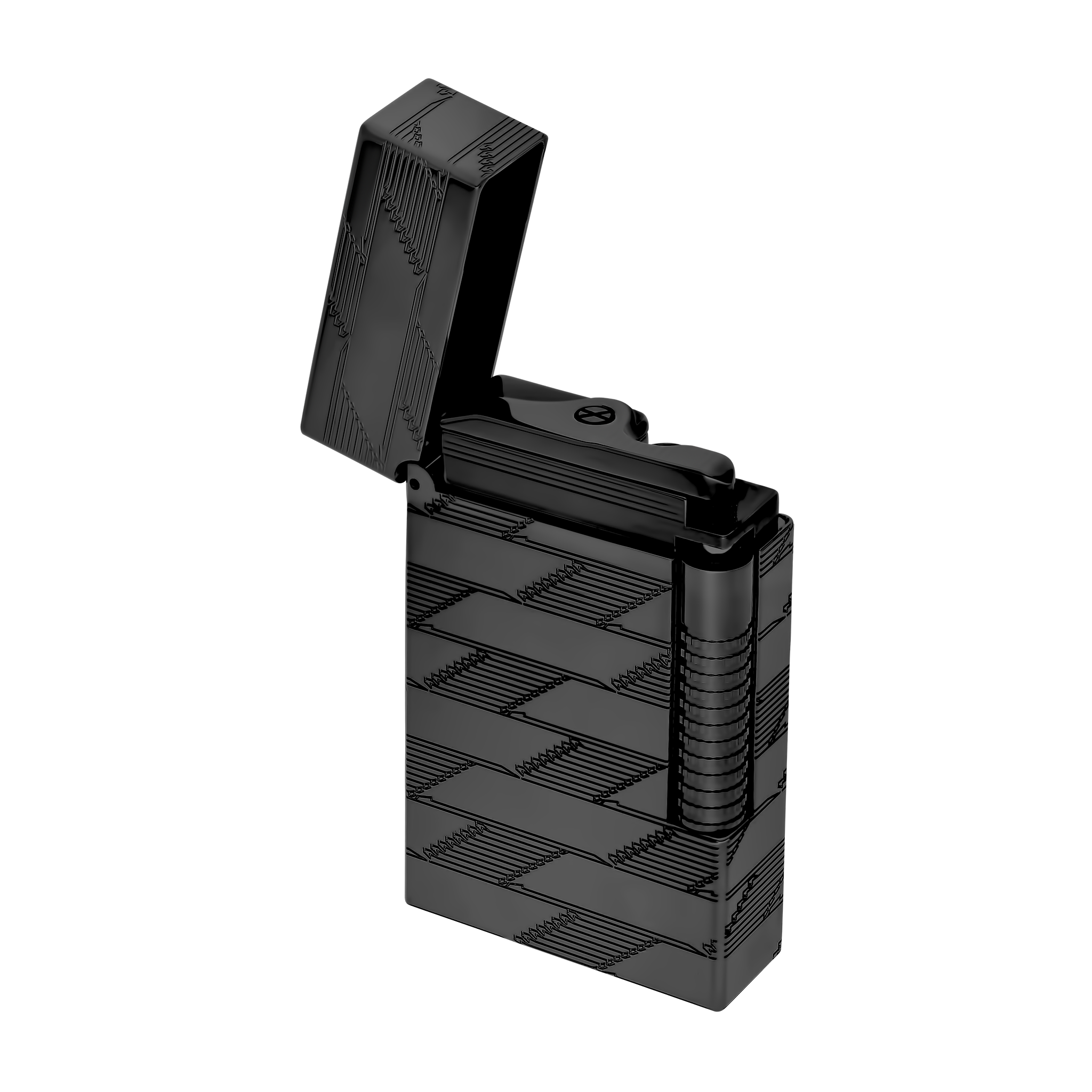 Briquet guilloché