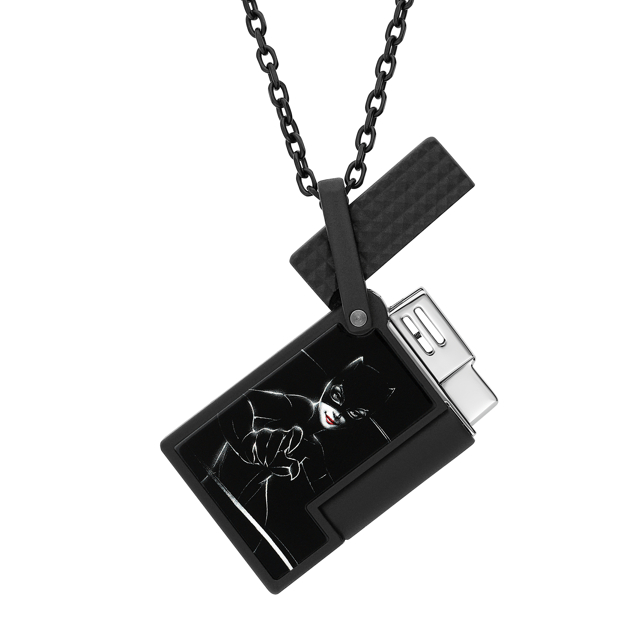 Briquet laqué