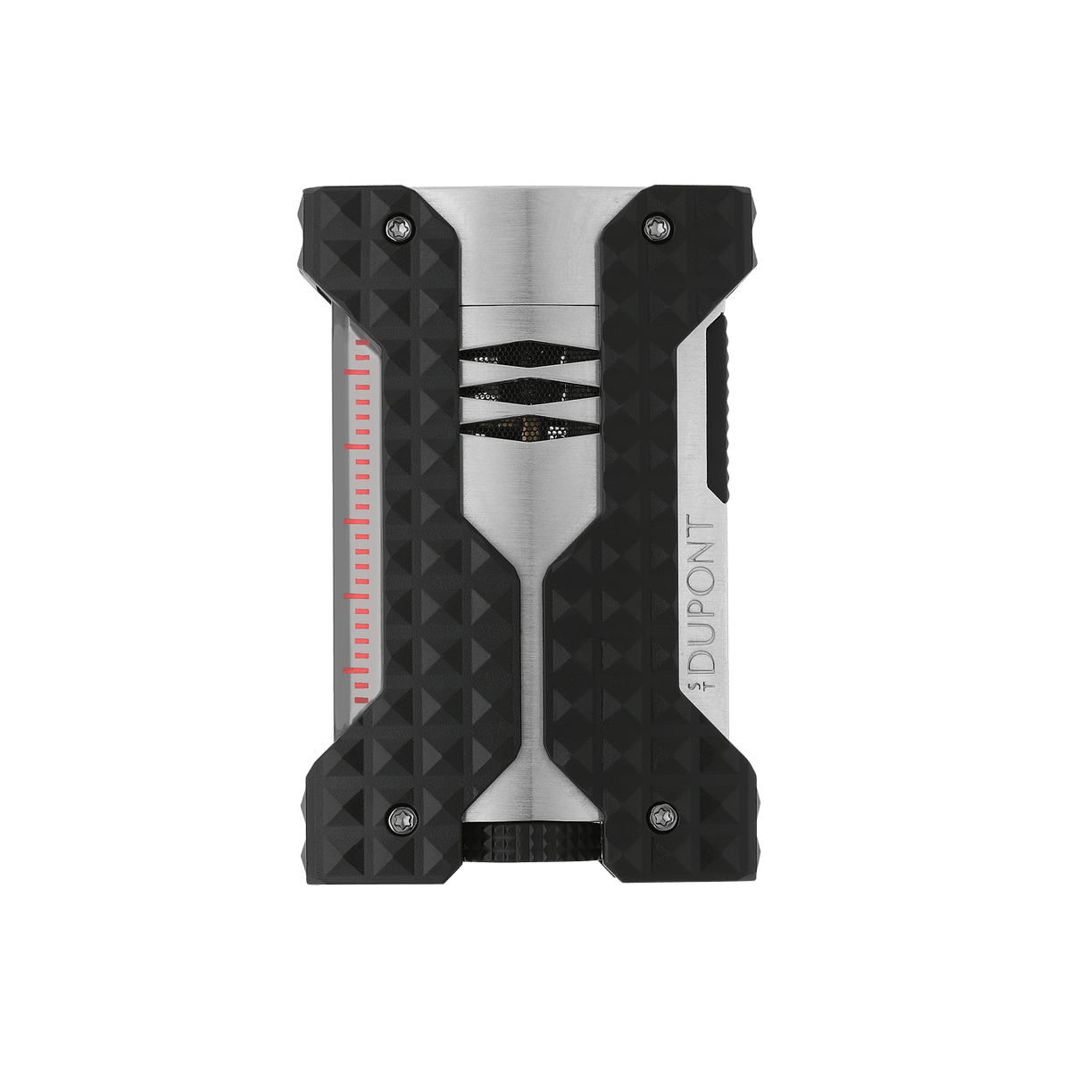 Briquet brossé art - of - fire Collection_Windproof color_silver 1 - S.T. Dupont France