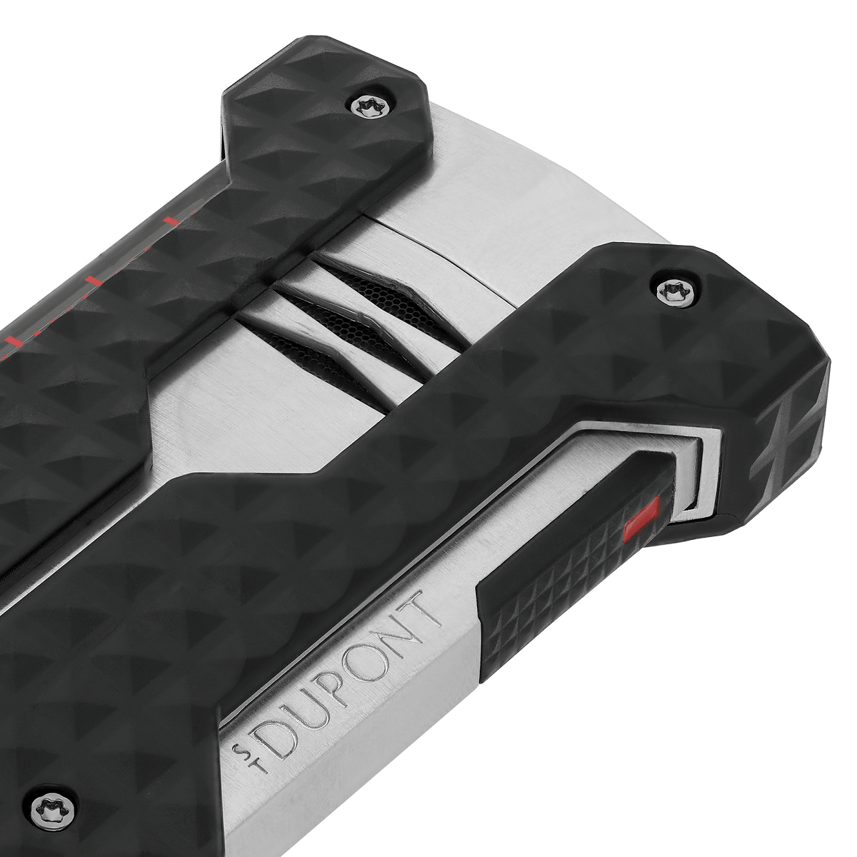 Briquet brossé art - of - fire Collection_Windproof color_silver 2 - S.T. Dupont France