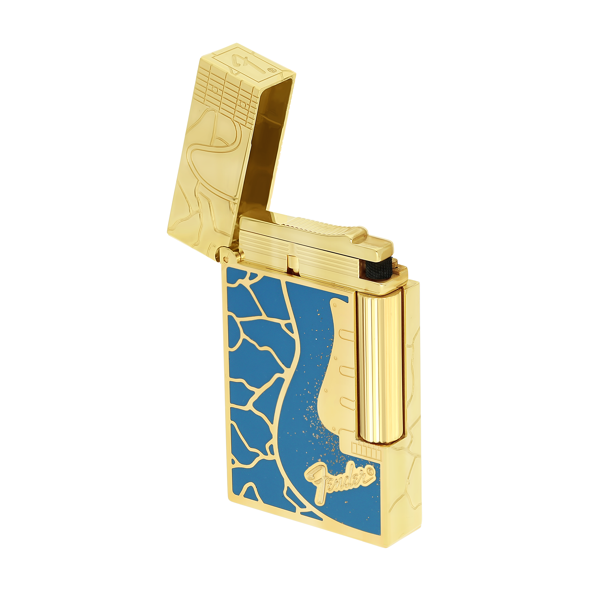 Briquet laqué
