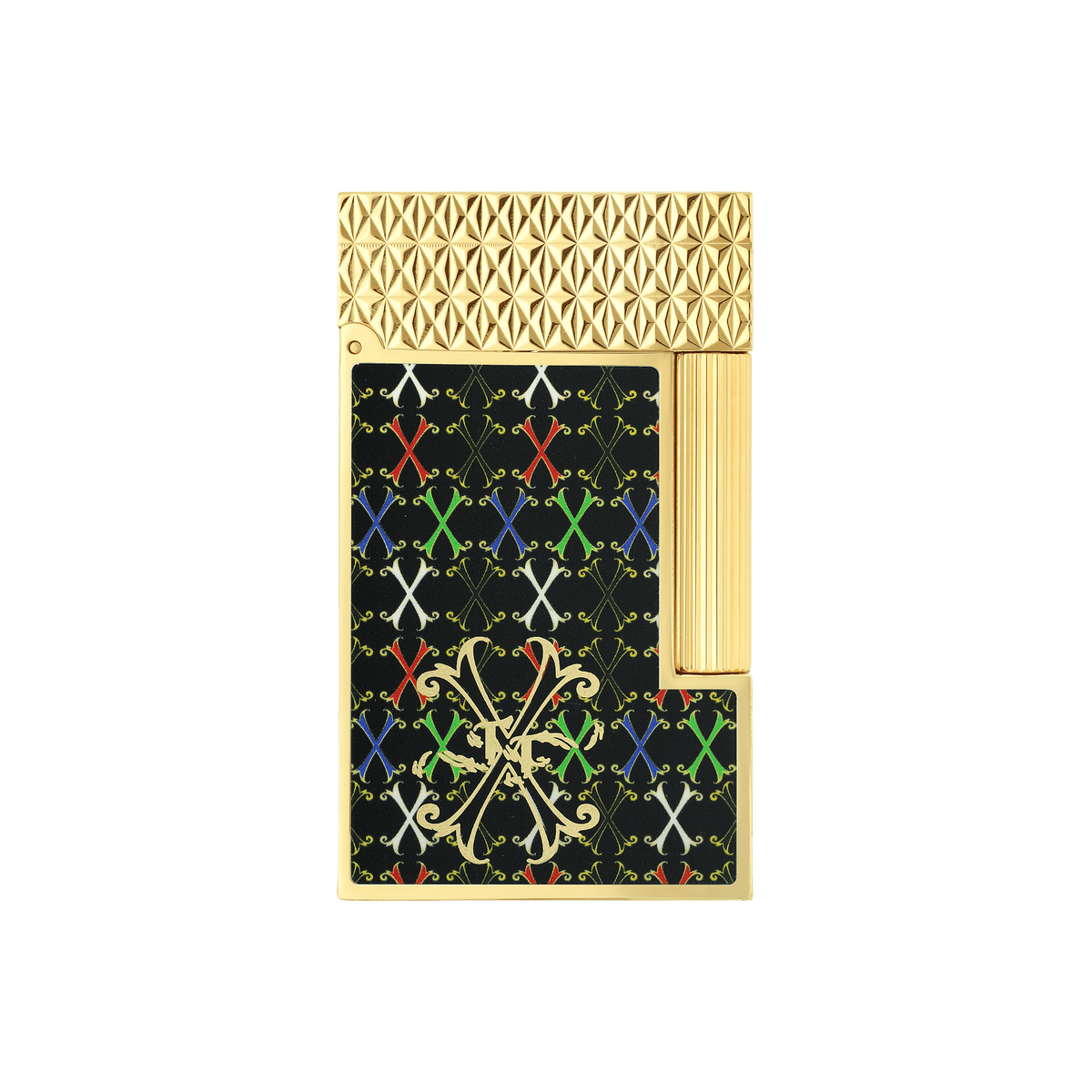 Briquet laqué art - of - fire Collection_Fuente color_multicolor 1 - S.T. Dupont France