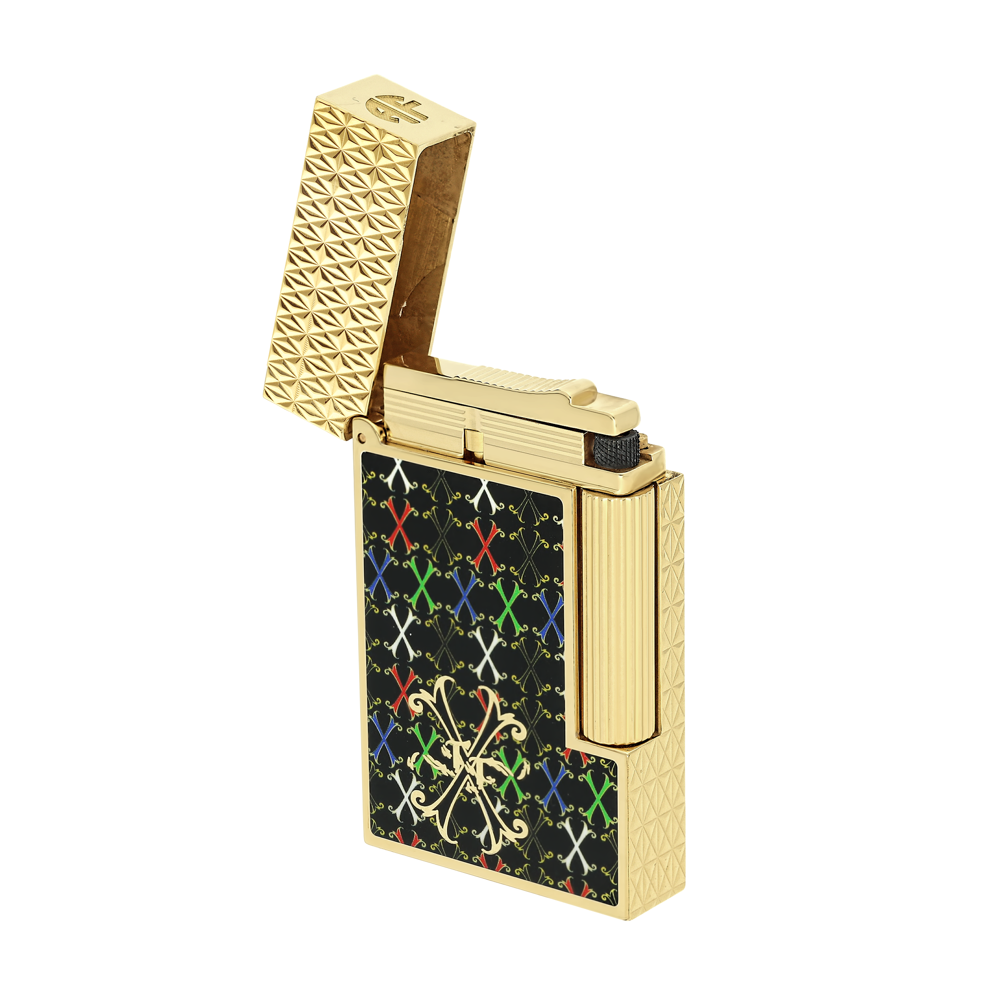Briquet laqué