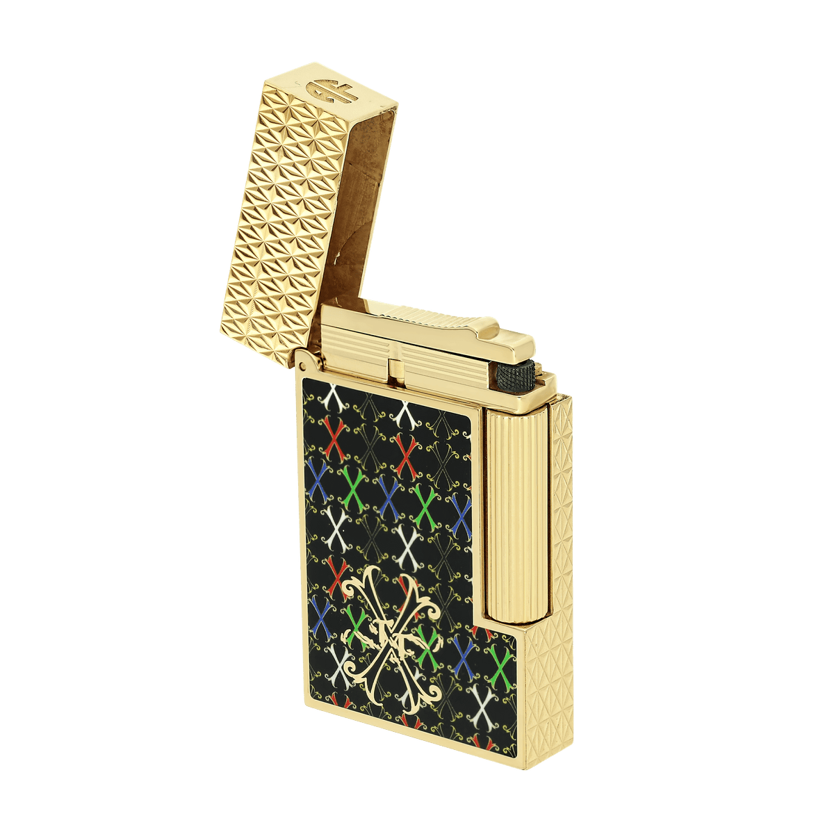 Briquet laqué art - of - fire Collection_Fuente color_multicolor 4 - S.T. Dupont France